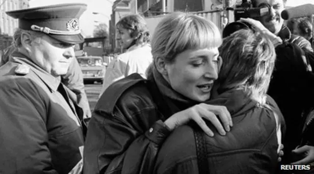 pad berlinskog zida i spajanje ljudi