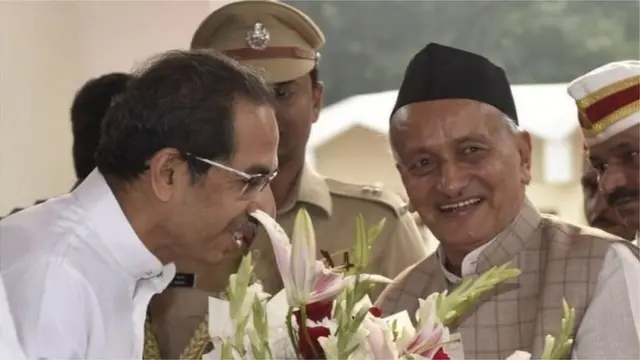 भगतसिंह कोश्यारी, उद्धव ठाकरे