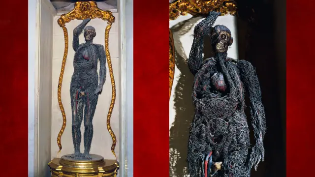 Las Máquinas Anatómicas (del italiano: Macchine anatomiche) de la Capilla de Sansevero