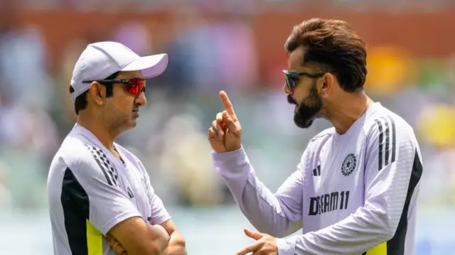 गौतम गंभीर और विराट कोहली