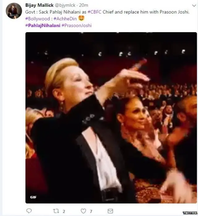 प्रसून जोशी, पहलाज निहलानी, सीबीएफसी