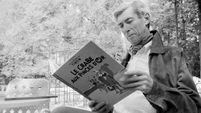 Hergé năm 1982