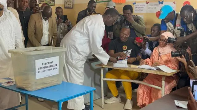Pipo dey vote for Senegal election 2024