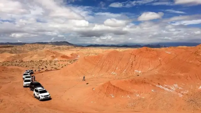 中国在西藏高原的火星基地