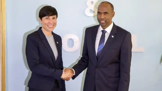 Ra'iisul Wasaare Kheyre iyo Ine Marie