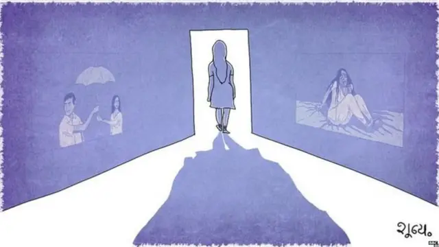 महिलेचं चित्र