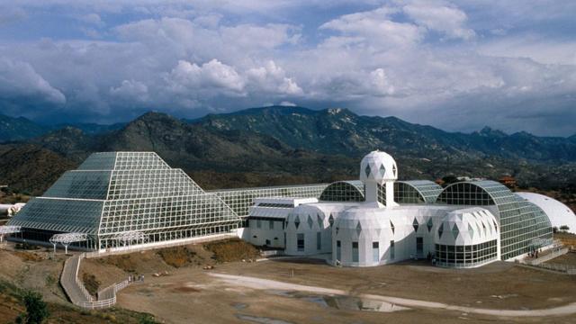 Biosfera 2 en Arizona.