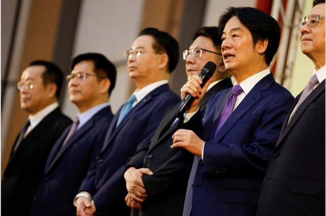 台湾总统当选人赖清德周四（4月25日）亲自宣布执政团队最后一波内阁及国安团队人事布局。