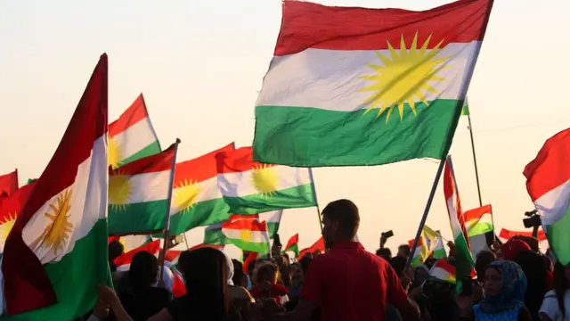 تظاهرات کردها