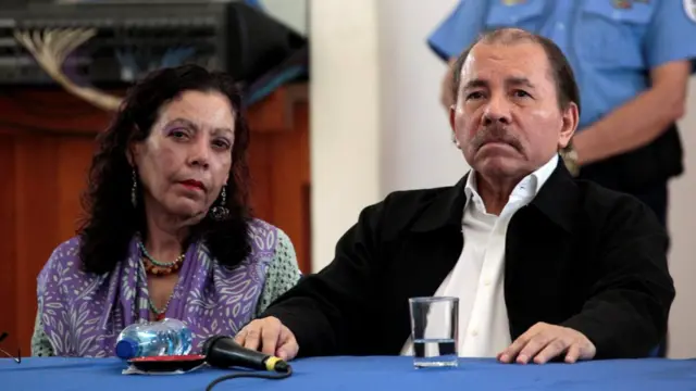 Rosario Murillo y Daniel Ortega