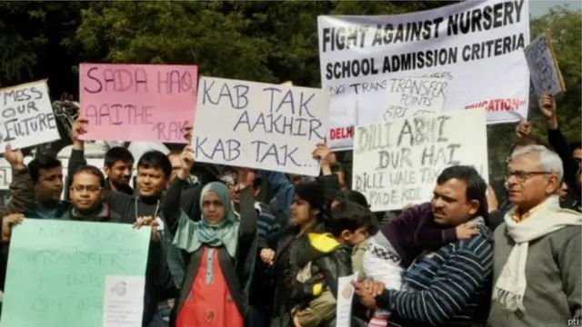 Nursery Admission Protest