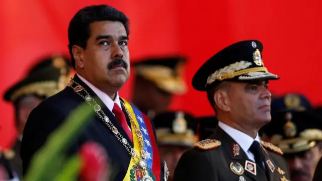 Nicolás Maduro y Vladimir Padrino.