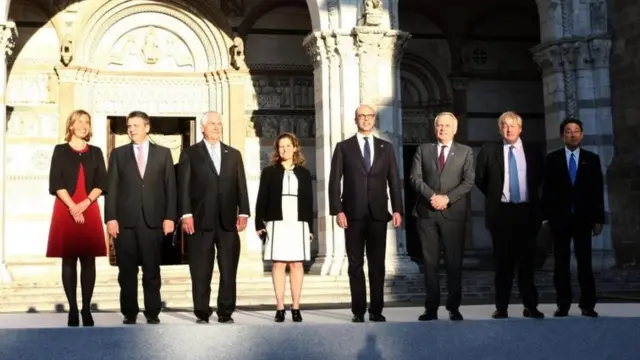 Катта еттилик Сурия масаласи юзасидан Россияга қарши якдил фикрга келиш борасида музокаралар олиб бормоқда