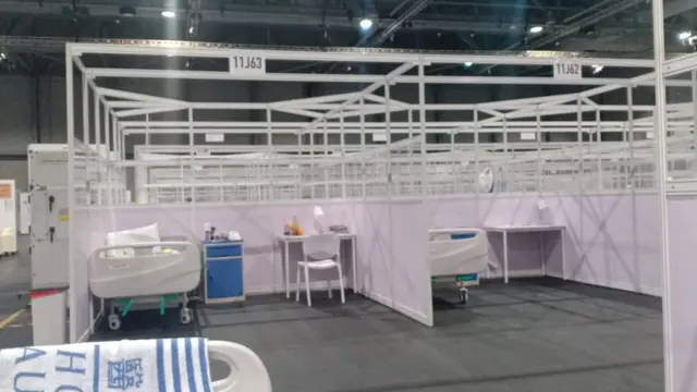 Tempat karantina di Hong Kong.