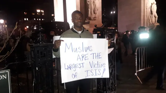 ट्रंप के ख़िलाफ़ प्रदर्शन