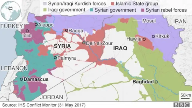 சிரியா மற்றும் இராக்கின் தற்போதைய நிலவரம்