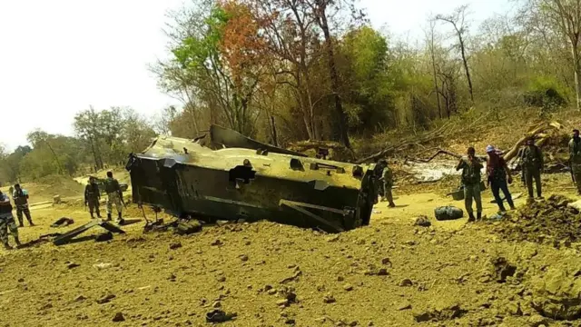 నక్సలైట్ల దాడి