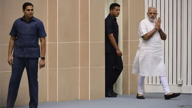 पंतप्रधान मोदी, सुरक्षा दल