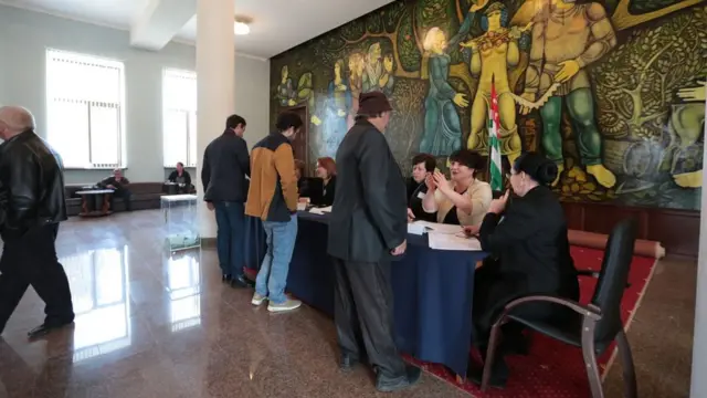 выборы в Абхазии