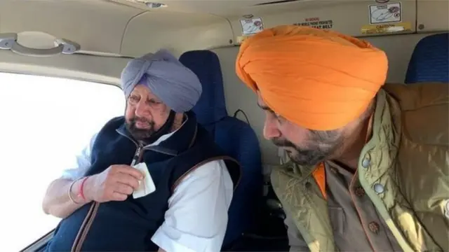 कैप्टन और सिद्धू