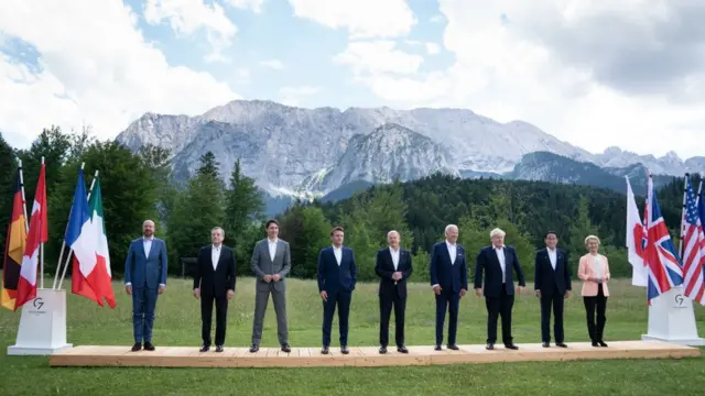 Líderes del G7.