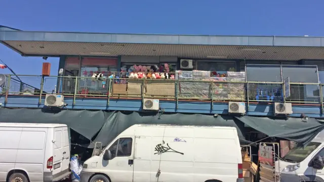 Кинески тржни центар, Нови Београд