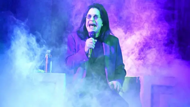 Ozzy en concierto