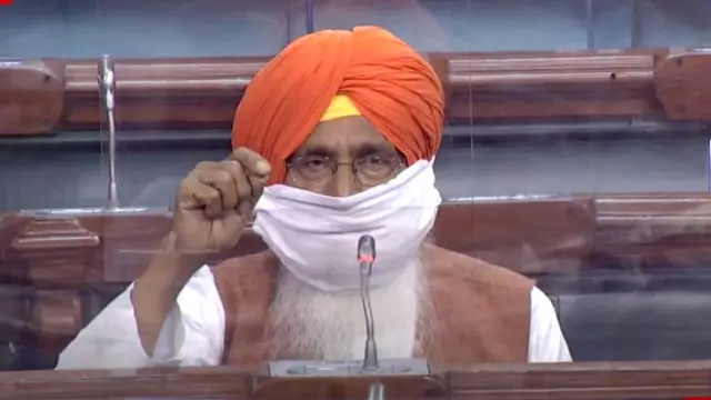 ਸ਼੍ਰੋਮਣੀ ਅਕਾਲੀ ਦਲ ਤੋਂ ਰਾਜ ਸਭਾ ਮੈਂਬਰ ਸੁਖਦੇਵ ਸਿੰਘ ਢੀੰਡਸਾ