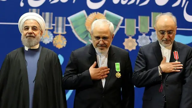 صالحی، ظریف و روحانی