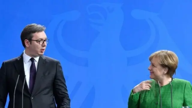 Меркель і Вучич