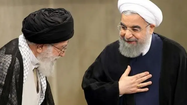 خامنه ای و روحانی
