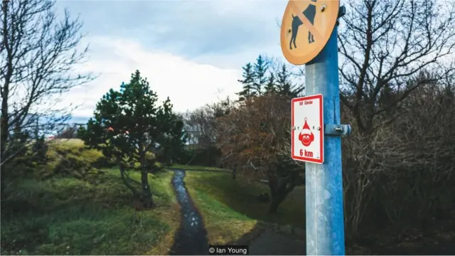 Знак ельфів на стежці