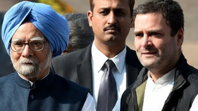 मनमोहन सिंह- राहुल गांधी