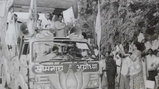 अयोध्या, नरेंद्र मोदी, लालकृष्ण अडवाणी, भाजप, राष्ट्रीय स्वयंसेवक संघ