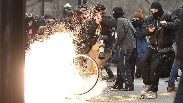 Protesta en Washington D.C.