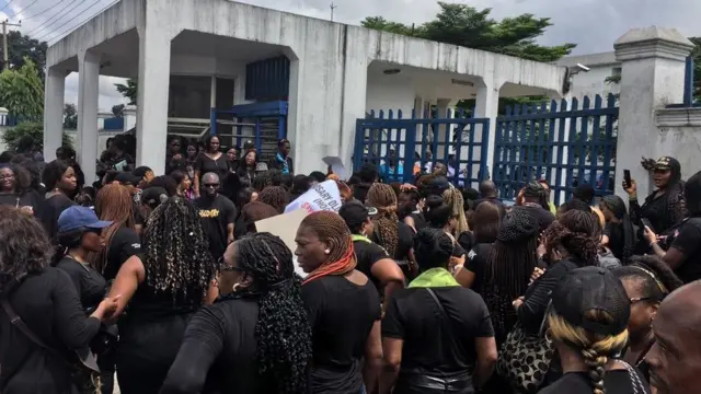 Protesters for House of Assembly