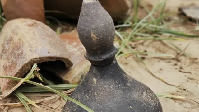 விழுப்புரத்தில் கிடைத்த தொல்லியல் பொருட்கள்