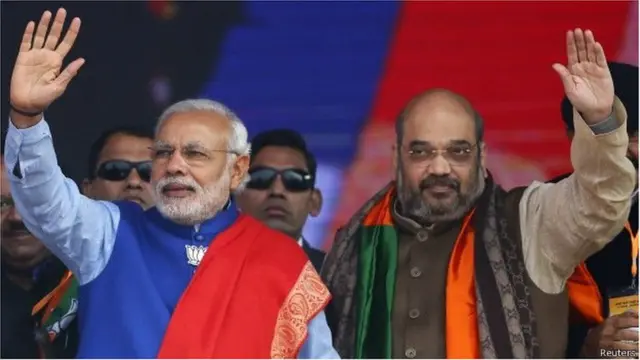 నరేంద్ర మోదీ, అమిత్ షా