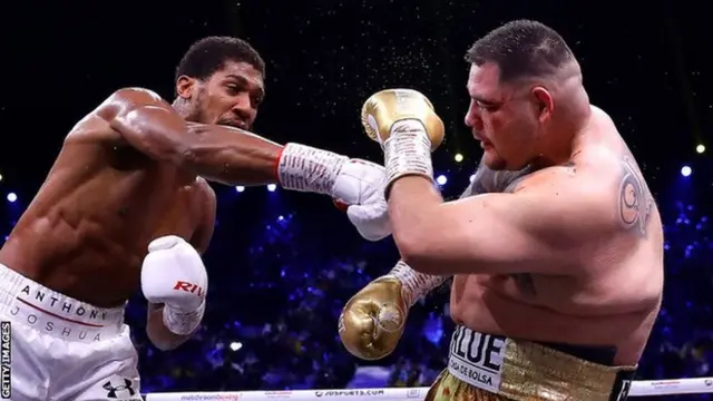 Anthony Joshua and Andy Ruiz