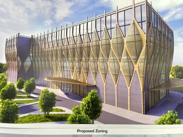 मस्जिद का प्रस्तावित डिज़ाइन