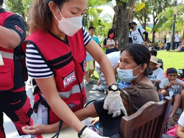 फिलिपिन्समा भूकम्प अब्रा प्रान्तको तस्बिर