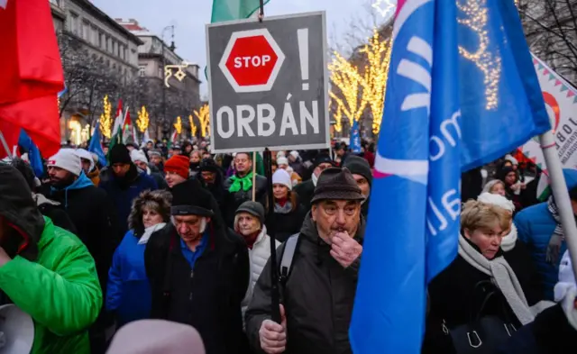 Protesto na Hungria