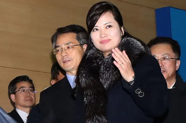 22일 방남한 현송월