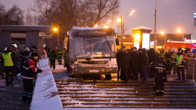 Авария автобуса