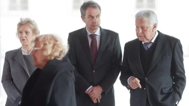 Zapatero y González