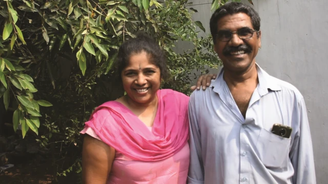 భర్త బాల చెన్నారెడ్డితో నారాయణమ్మ