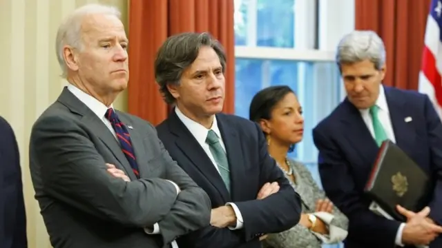 Блинкен, Байден, Райс и Керри