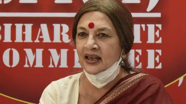 বামপন্থী নেত্রী বৃন্দা কারাট