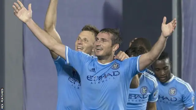 Lampard ayaa 12 gool koobka MLS uga dhaliyay kooxda New York City