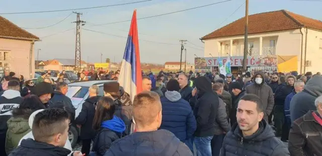 Protest je održan i u mestu Gornji Nedeljnici u Jadru, oblasti gde je najavljeno otvaranje rudnika kompanije Rio Tinto.